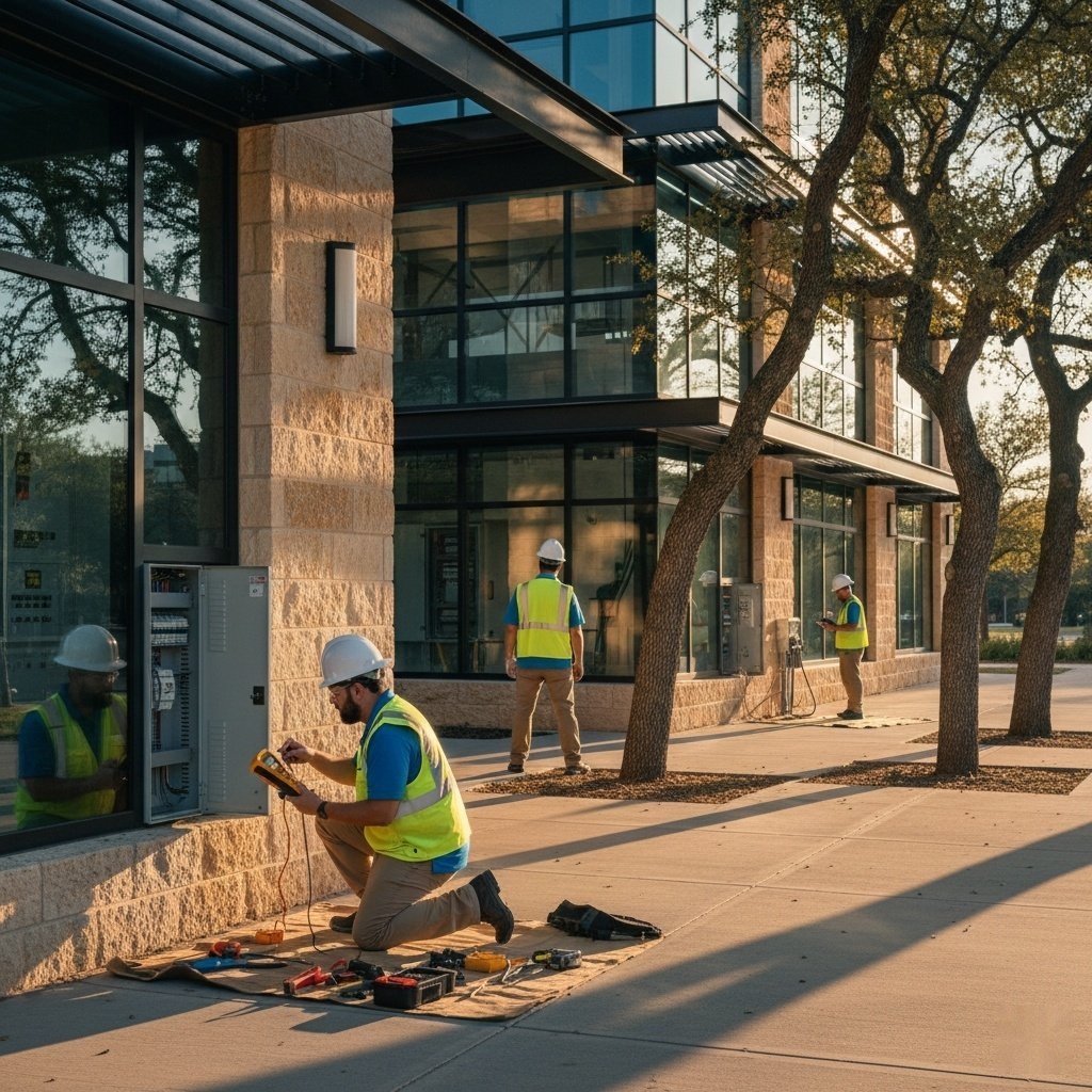 Professional Commercial Lighting Installation Near Austin Tx