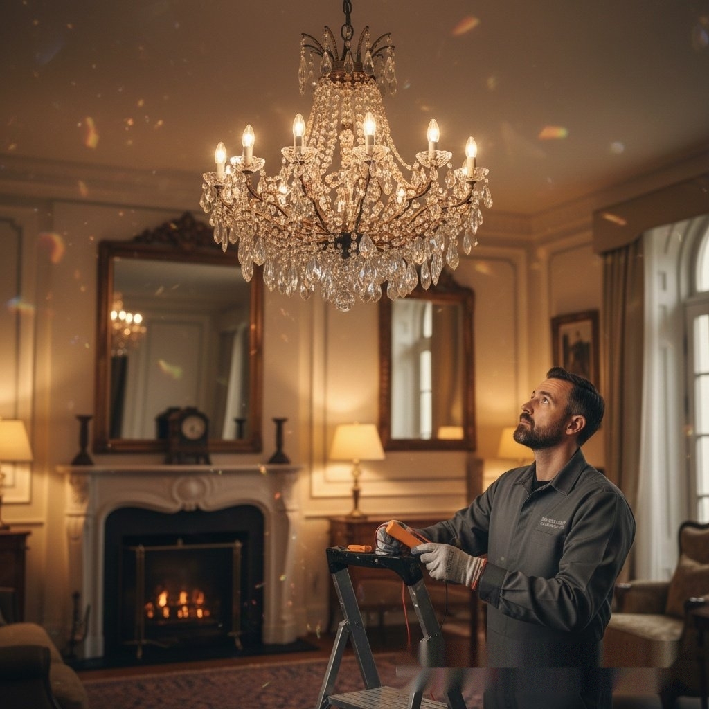 Professional Chandelier Restoration Near Austin TX