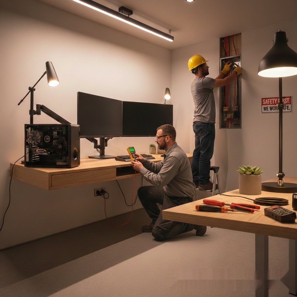 Professional Home Office Wiring Near Austin Tx